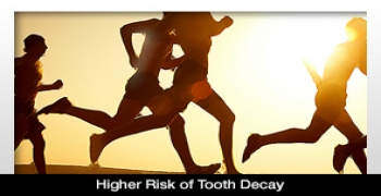 ورزش کردن  ریسک پوسیدگی دندان را افزایش میدهد